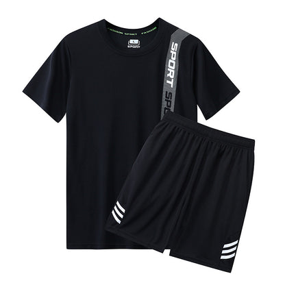 Men's and Women's Fitness Short-Sleeved Tops