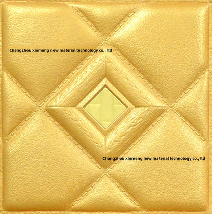 3D soft bag Wall living room bedroom TV background wall anti-collision self-adhesive decoration wall sticker