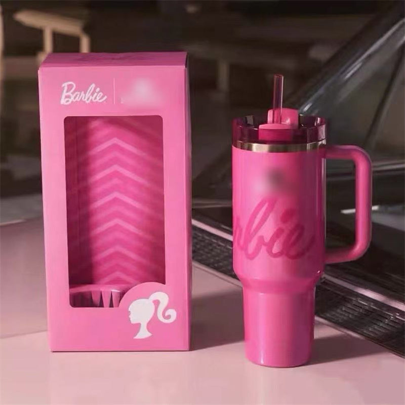 Thermal straw water bottle